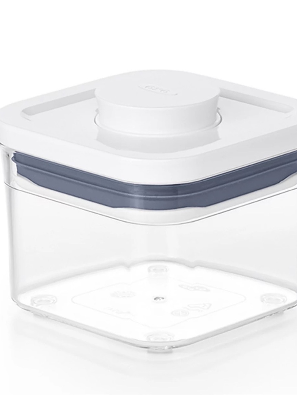 Set of 2 OXO Good Grips POP Small Square Mini Containers, 0.4qt